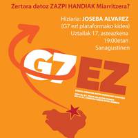 Hitzaldia: 'Zertara datoz Zazpi Handiak Miarritzera?'