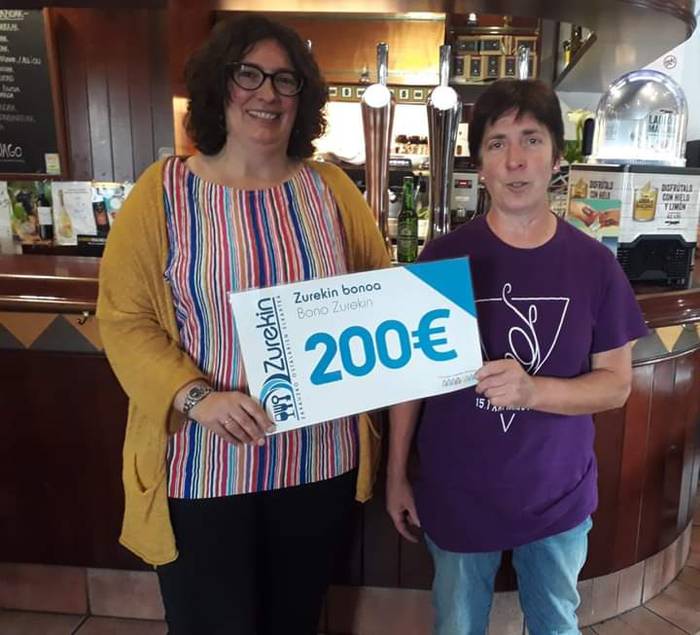 Marian Camposentzat dira Zurekin-en apirileko zozketako 200 euroak