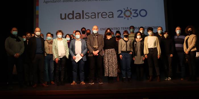 Udalsarea 2030 sareak Zarautzen egin du Gipuzkoako lurralde topaketa