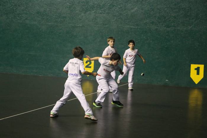 53. Txikito Pilota Txapelketako sei final jokatuko dituzte zapatuan, Gurea frontoian