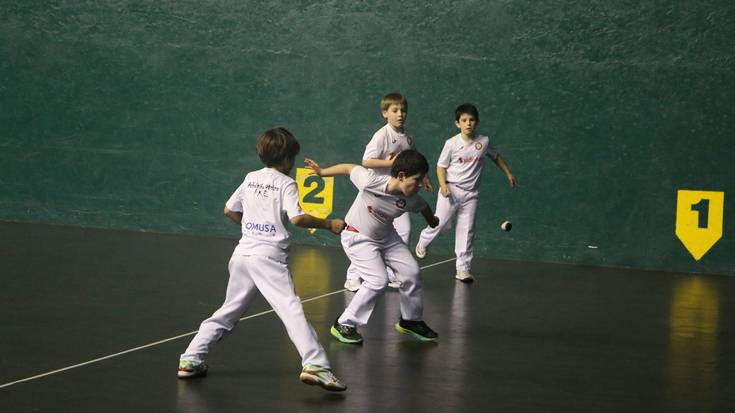 53. Txikito Pilota Txapelketako sei final jokatuko dituzte zapatuan, Gurea frontoian