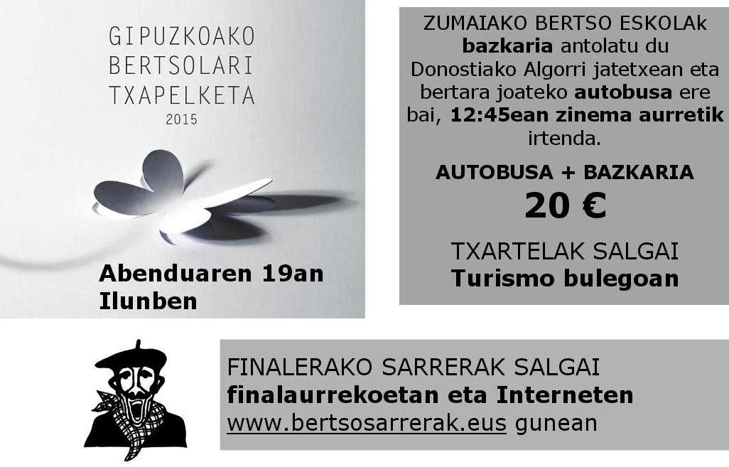 Ilunberako autobusa eta bazkaria
