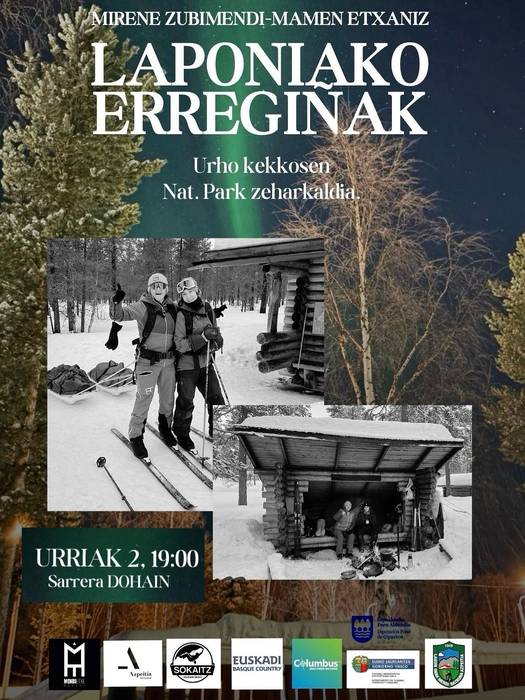 Ikus-entzunezkoa: 'Laponiako erreginak', Mirene Zubimendirekin eta Mamen Etxanizekin