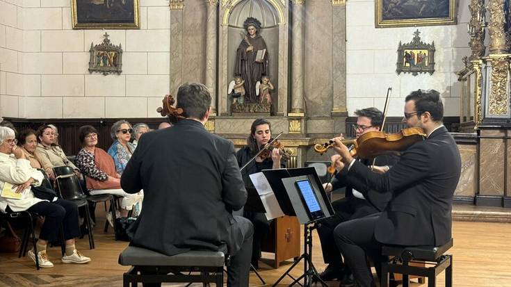 Iberia laukoteak kontzertua eskaini du Santa Kutzen, 34. Udaberriko Musikaldiaren barruan