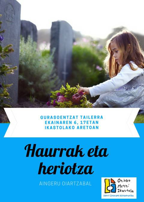 "Haurrak dolu prozesuan" hitzaldi-tailerra, asteazkenean