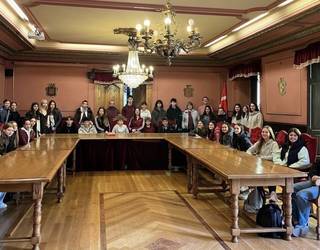 Erasmus+ programa tarteko, herrian dira Alemaniako hainbat ikasle