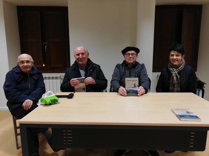 Laurgain etxeko bizipenak irakurgai Joxe Mari Lertxundiren liburu berrian