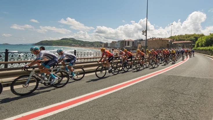 Zarauztik ere igaro da Donostiako Klasikoa txirrindularitza proba