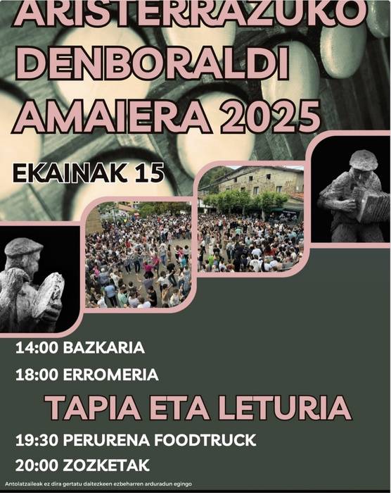 Aristerrazuko erromerien denboraldi amaiera