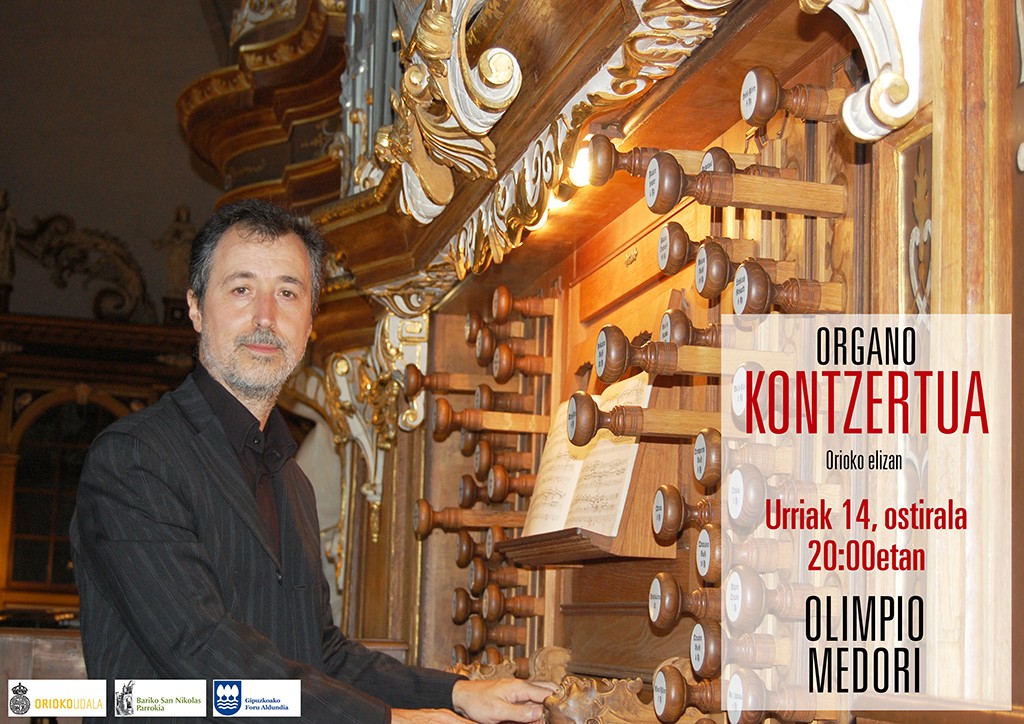 Olimpio Medori organo-jotzailearen kontzertua