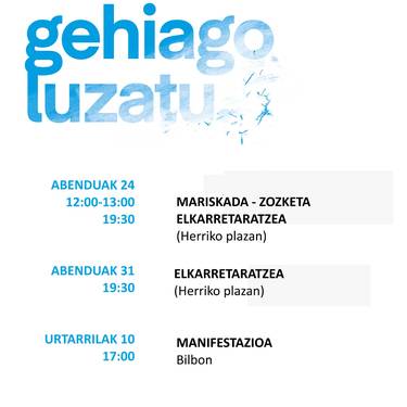 Euskal presoen eta iheslarien aldeko elkarretaratzea