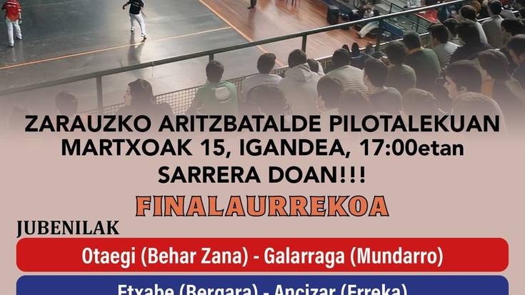 Txapelketa: Zarauzko II. Esku Pilota Txapelketako finalerdiak