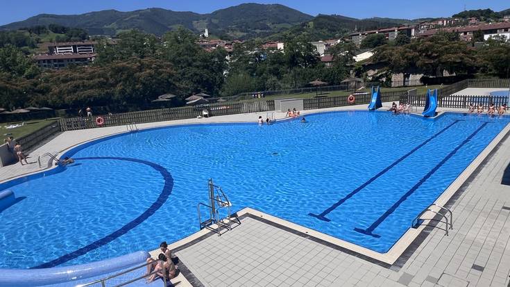 Zabaldu dituzte Ugarteigarango estali gabeko igerilekuak