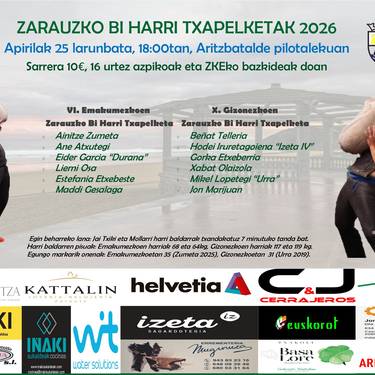 Kirola: Zarauzko Bi Harri Txapelketa 2026