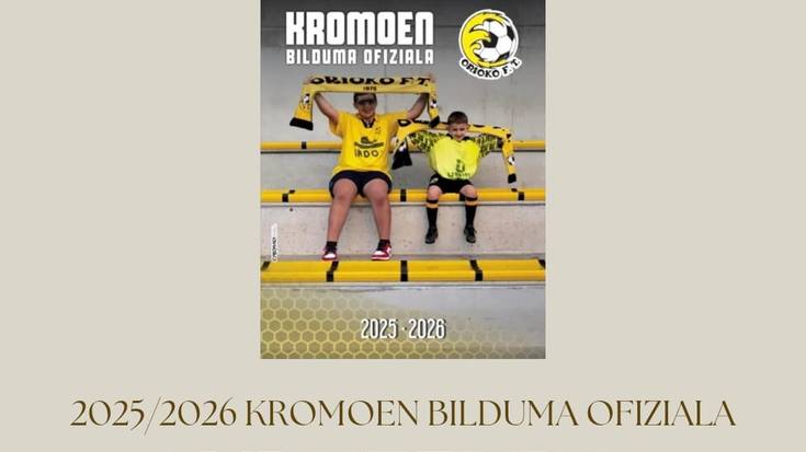 Aurkezpena: Orioko Futbol Taldearen kromo bildumaren aurkezpena