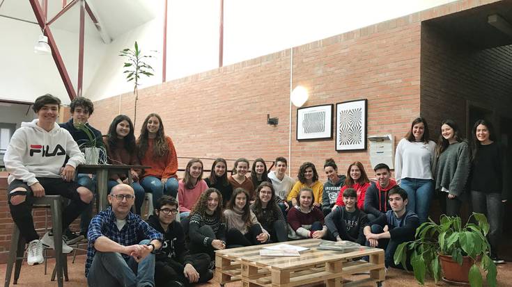 BIDEOA. Etikasi programako saria irabazi dute Zumaienako ikasleek