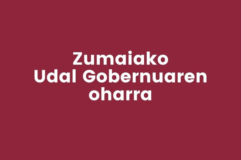 Udal Gobernuaren erantzuna EAJk Kofradiako muralaz atera duen oharrari