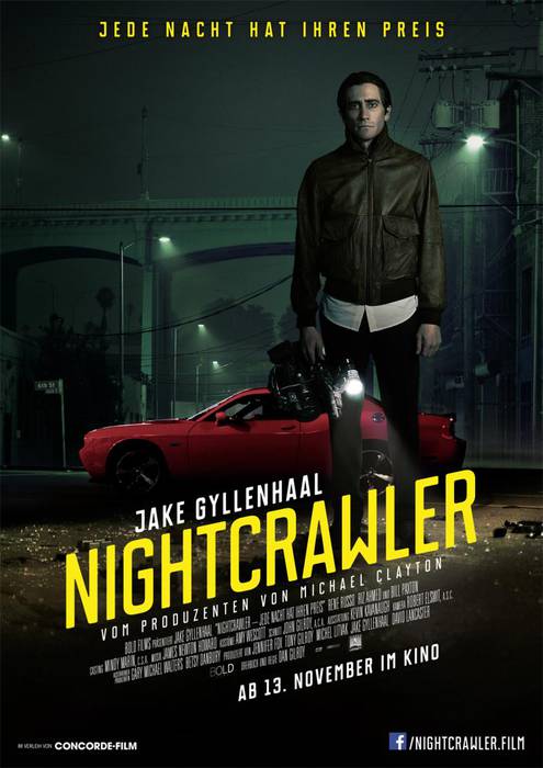 "Nightcrwler" filma
