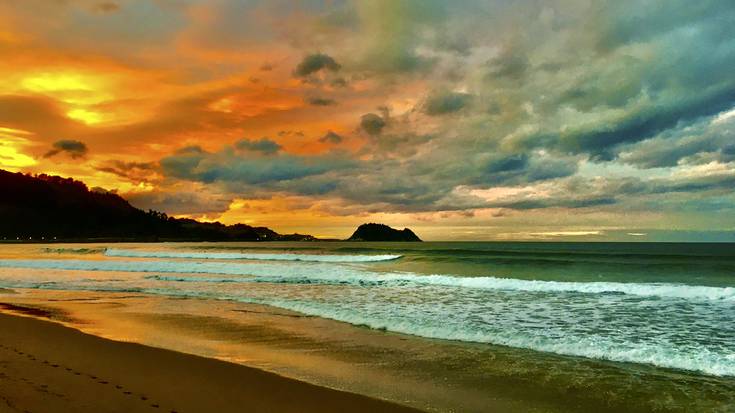 Ilunabar dotorea izan da bart gauean