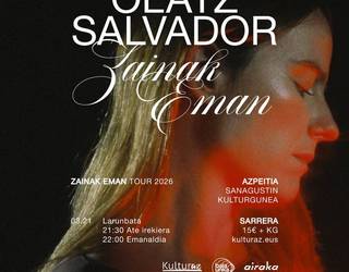 Olatz Salvadorren kontzerturako sarrerak