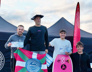 Borja Gainzarain eta Ethan Perez, irabazle Euskal Bodyboard Zirkuituko Zumaiako proban