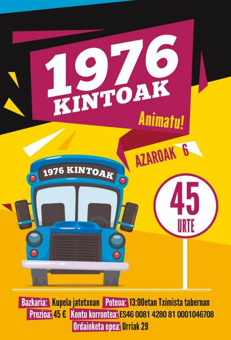 1976an jaiotakoen bazkaria