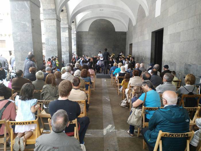 Azkoitiko Udal Musika Bandaren erakusketa zabalduko dute bihar