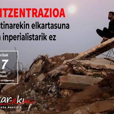 Elkarretaratzea: Palestinari elkartasuna