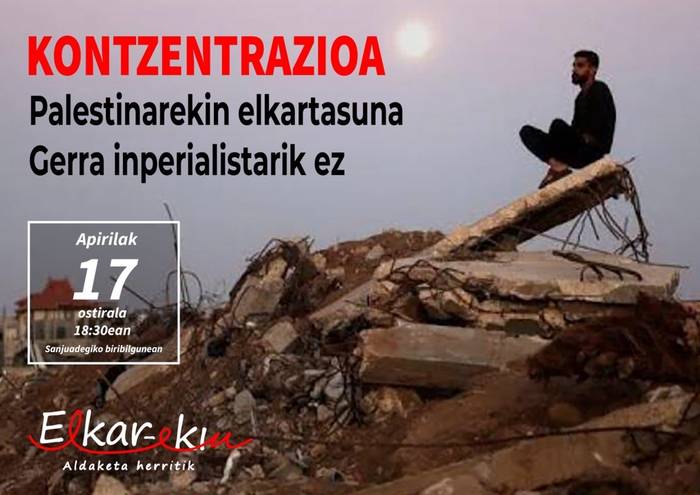 Elkarretaratzea: Palestinari elkartasuna