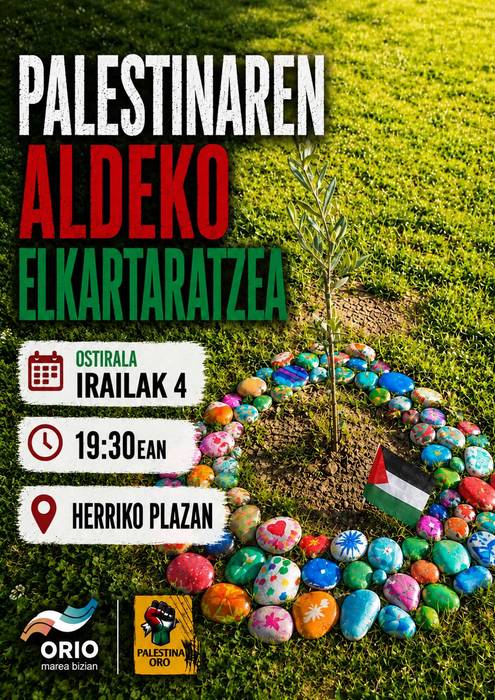 Palestinaren aldeko elkarretaratzea