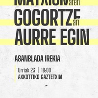 Asanblada: Itaiaren 'Ez dezagun normalizatu. Matxismoaren gogortzeari aurre egin'