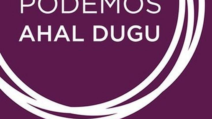 Podemos-Ahal Duguk jarratzaileei zuzendutako topaketa egingo du zapatuan