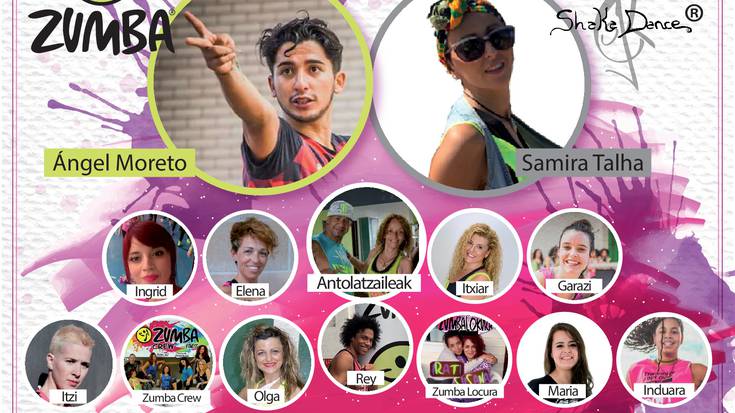 AECCren aldeko zumba masterclassa