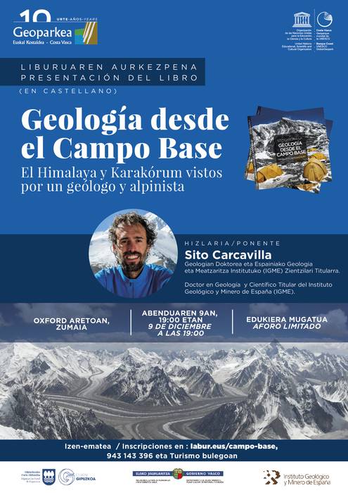 'Geología desde el Campo Base: el Himalaya y Karakórum vistos por un geólogo y alpinista'