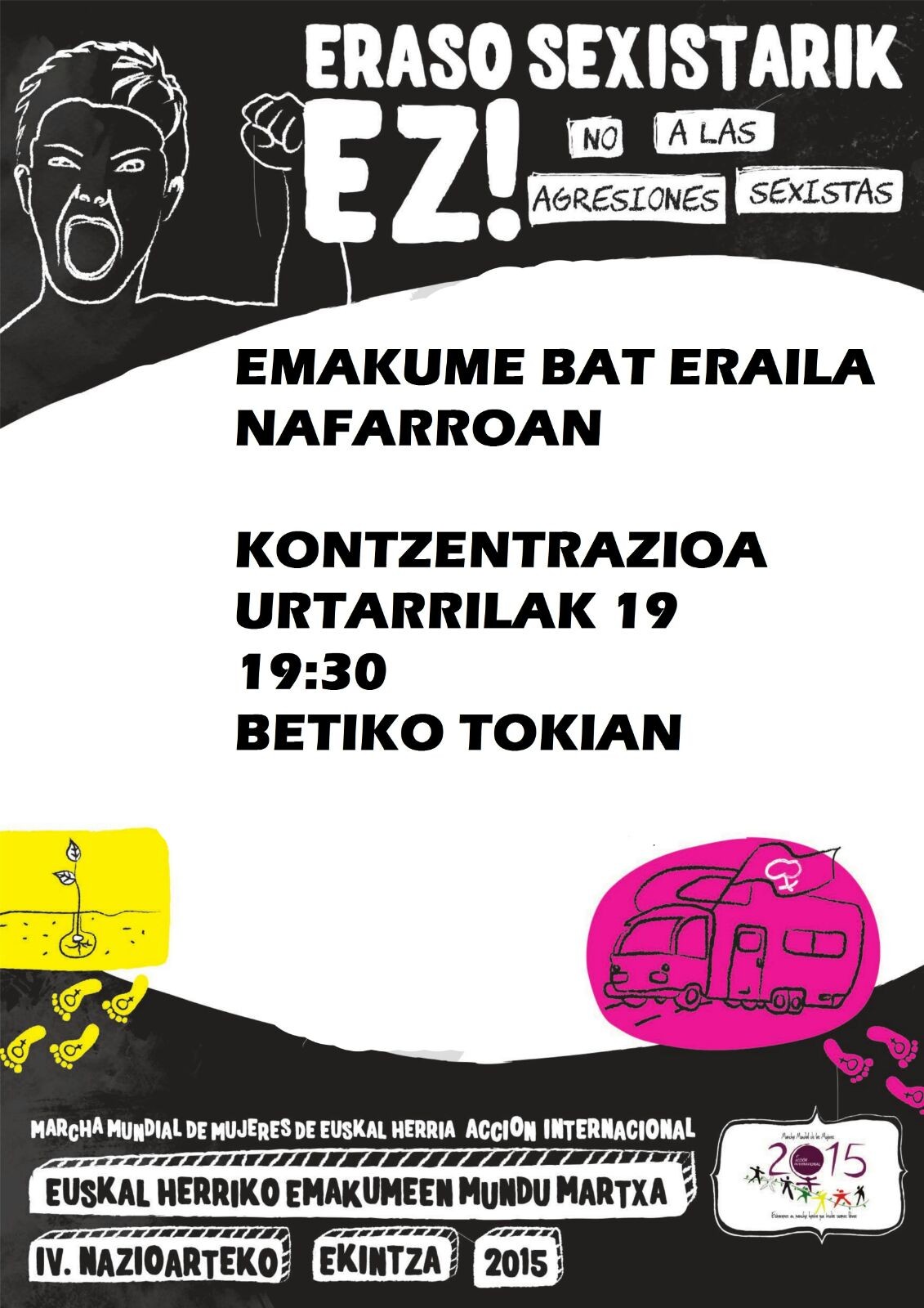 Blanca Marquesen erailketa matxista salatzeko bilkura deitu du Berdintasun Foroak