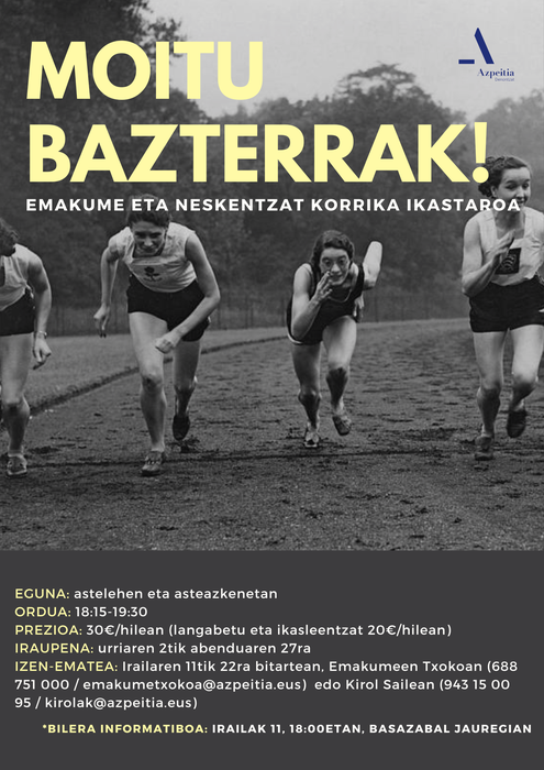 Moitu Bazterrak egitasmoaz bilera informatiboa