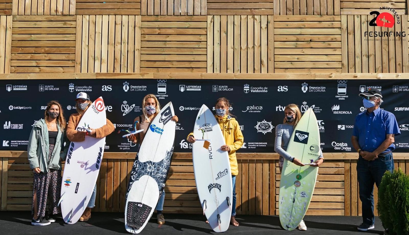 Janire Gonzalez Etxabarri laugarren izan da Espainiako surf txapelketan