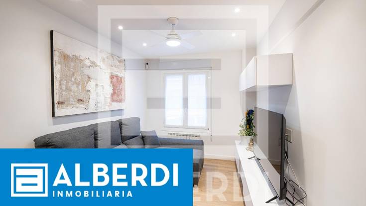 Alberdi Inmobiliaria: bi logelatako etxebizitza Bizkargi kalean