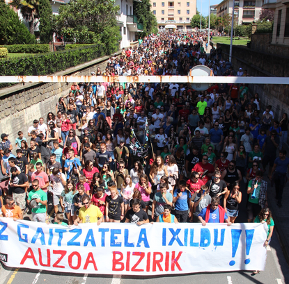 Iritzia: "Herriaren alde"