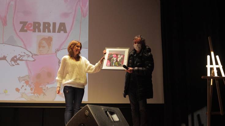 'Zerria' lanak Espainiako Literatura Sari Nazionala jaso du