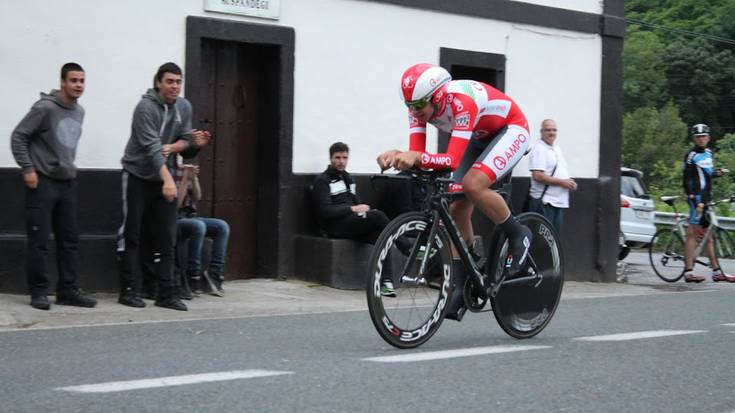 Aitor Olaziregi Espainiako Txapelketetan euskal selekzioarekin