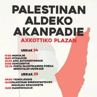 Palestinaren aldeko kanpaldia