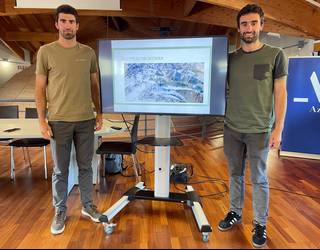 Takolo bekaren irabazleak, Egoitz Arruti eta Carlos Soria, udazkeneko Mendi Astean