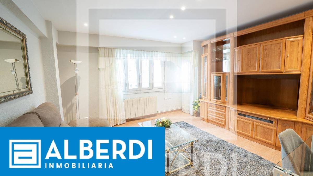 Alberdi Inmobiliaria: hiru logelako etxebizitza Aizkibel kalean