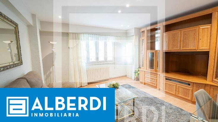 Alberdi Inmobiliaria: hiru logelako etxebizitza Aizkibel kalean