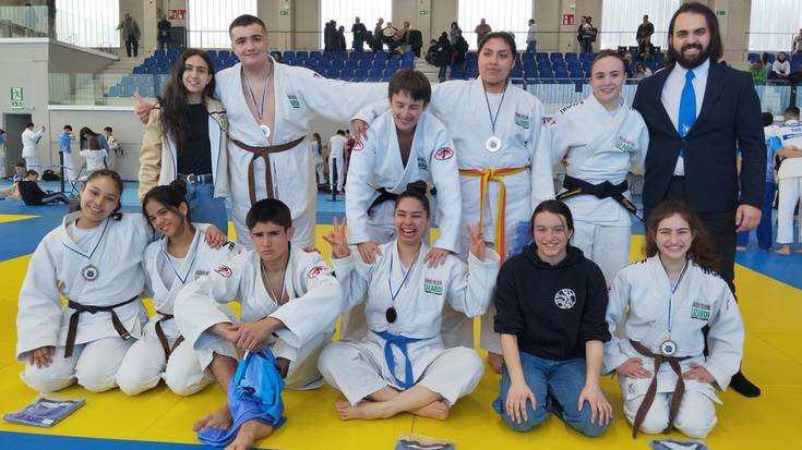 Zazpi domina eta bi bosgarren postu eskuratu dituzte Lizardikoek Gipuzkoako Judo Txapelketan