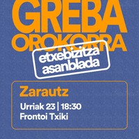 Greba orokorra prestatzeko asanblada