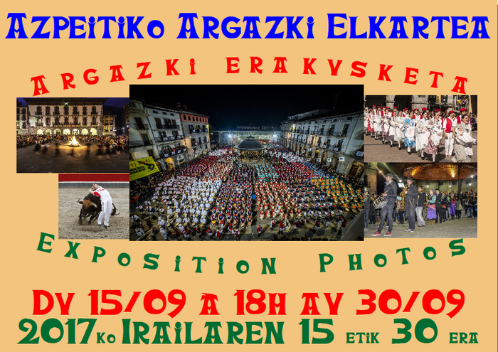 Azpeitiko Argazki Elkartearen irudiak, Azpeititik Hazparnera