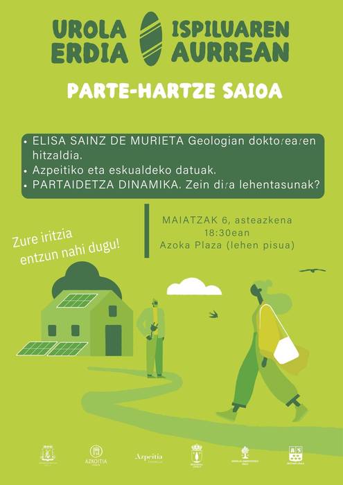 Parte hartze saioa: Urola Erdia Ispiluaren Aurrean