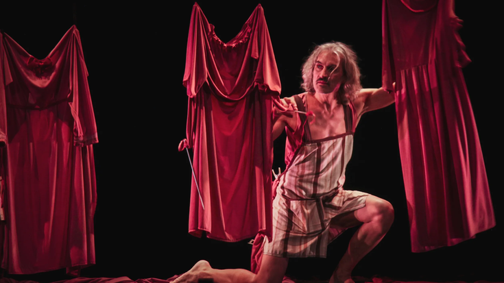 'Postales rotas' dantza ikuskizuna bihar, Modelon